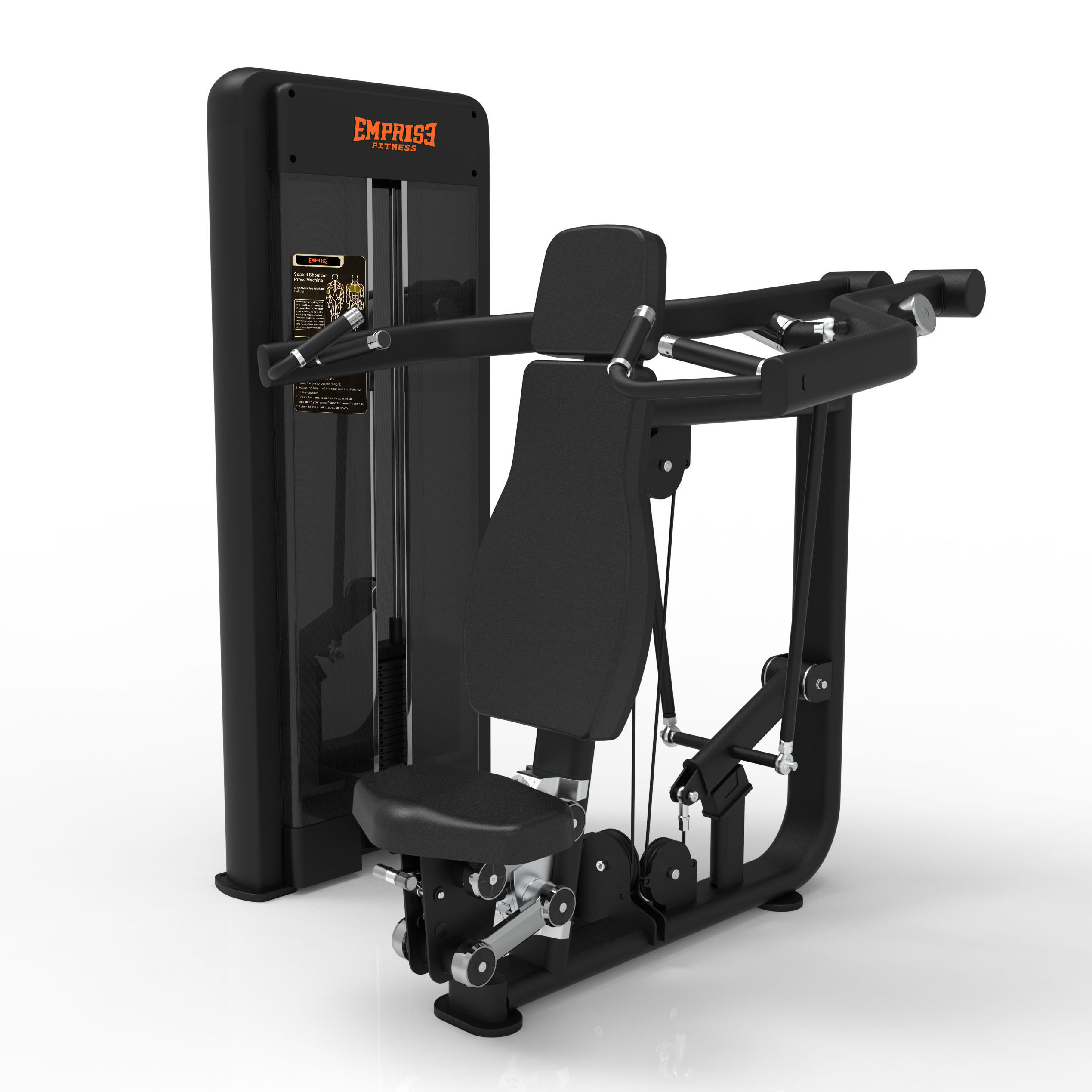  CG1A01 Seated shoulder press Isolate